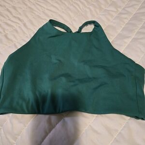 Girlfriend Collective Green Sports Bra